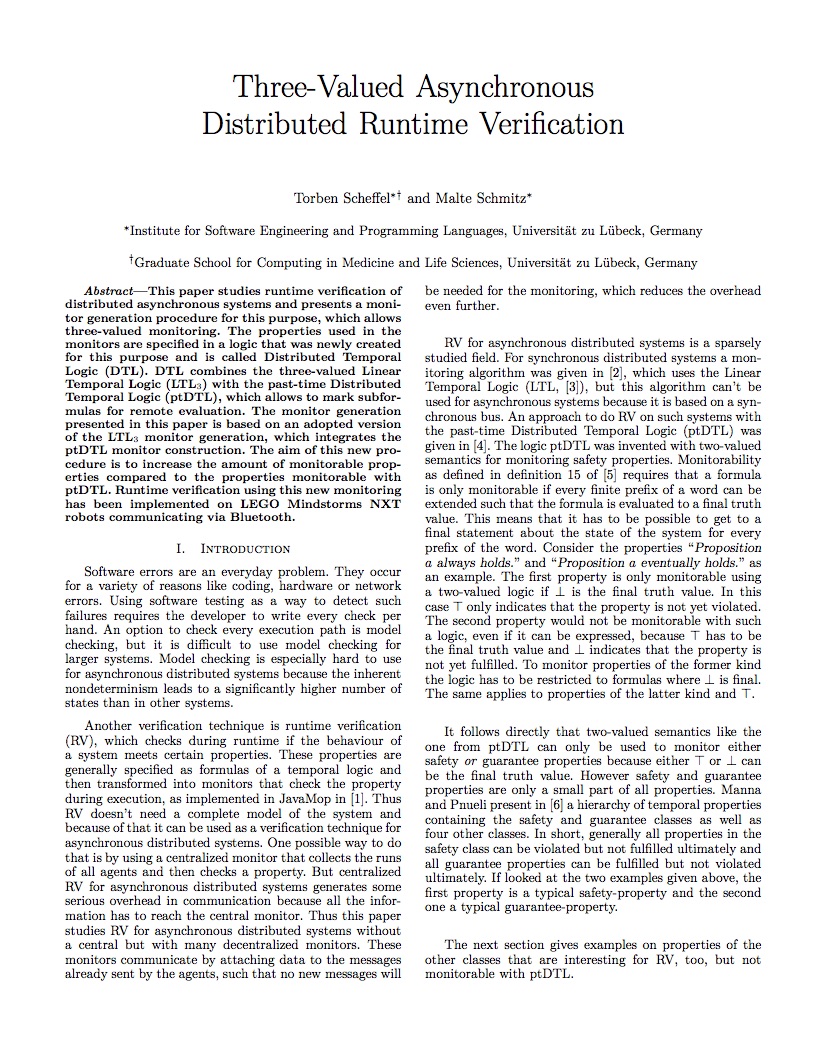Three-Valued Asynchronous Distributed Runtime Verification